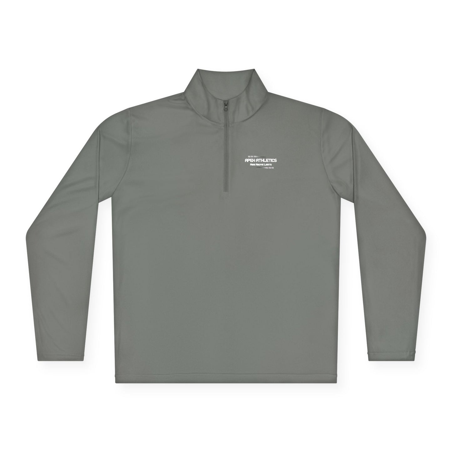 Gray Fitness Quarter Zip
