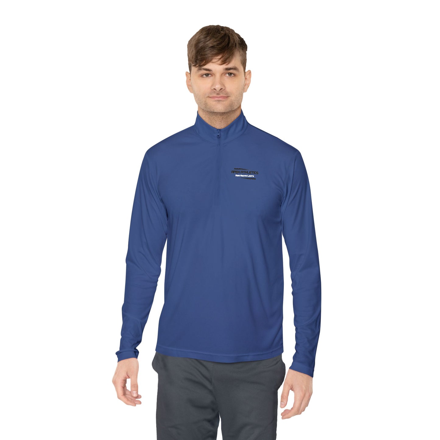 Blue Fitness Quarter Zip