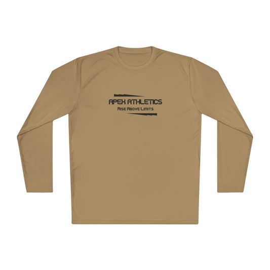 Brown Athletic Long Sleeve Shirt