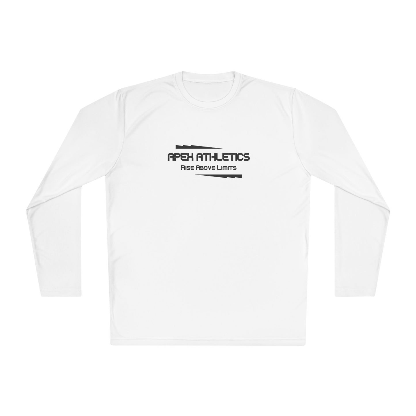 White Athletic Long Sleeve Shirt